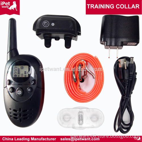 Waterproof And Rechargeable Remote Dog Training Collar For Dogs Vibration and Shock Collar